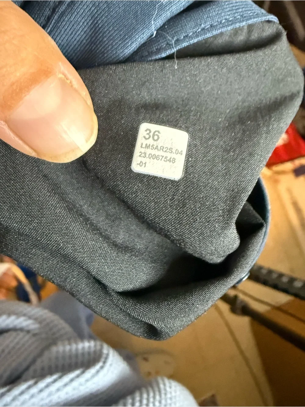 Lululemon Navy Blue ABC Classic Trousers